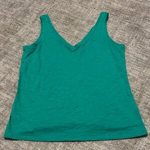 Kelly Green Sleeveless Women's Tank Top